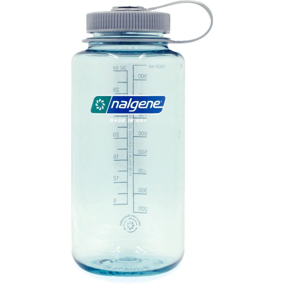 Nalgene wide mouth sustain, drikkedunk, 1000 ml, transparent