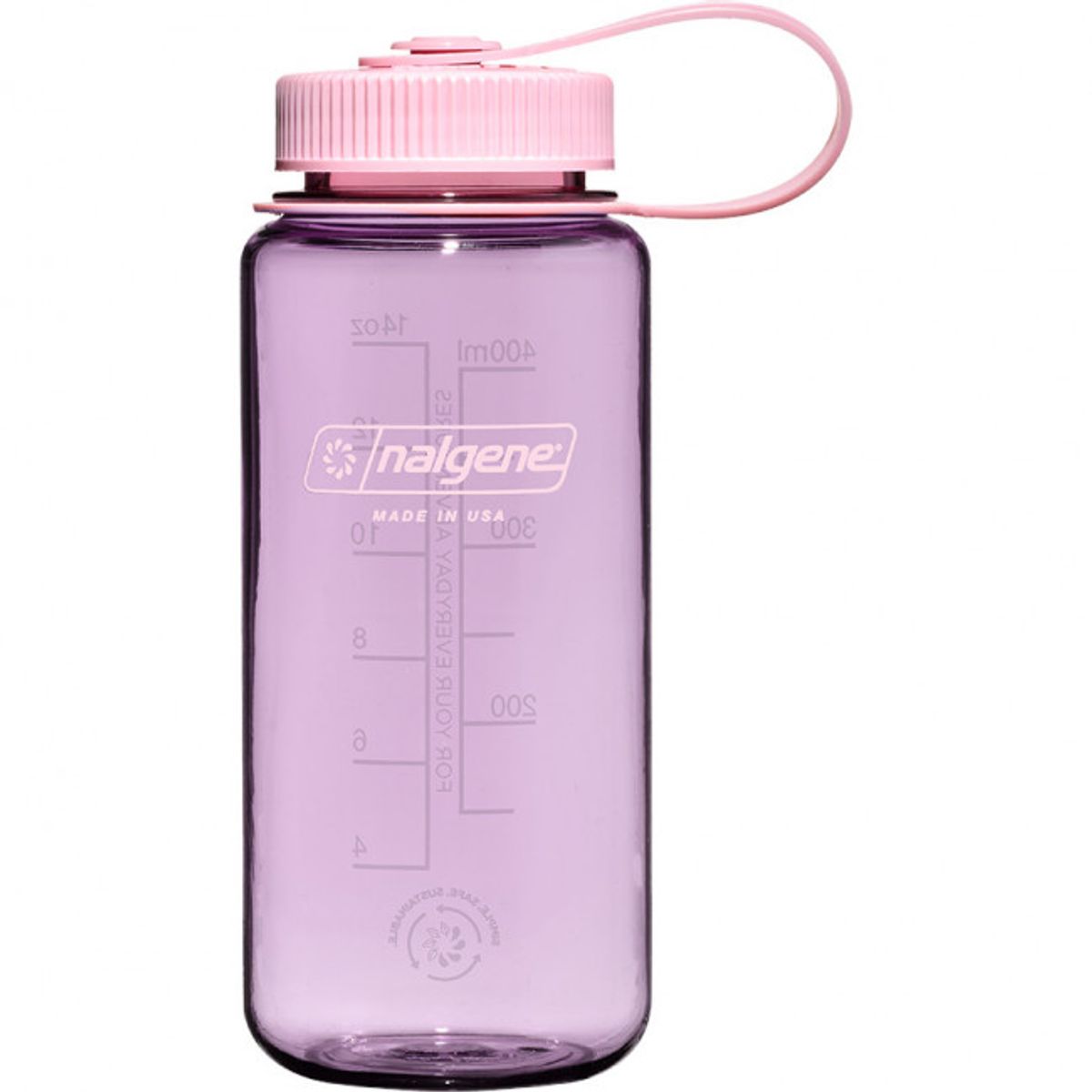 Nalgene wide mouth sustain, drikkedunk, 500 ml, kirsebær