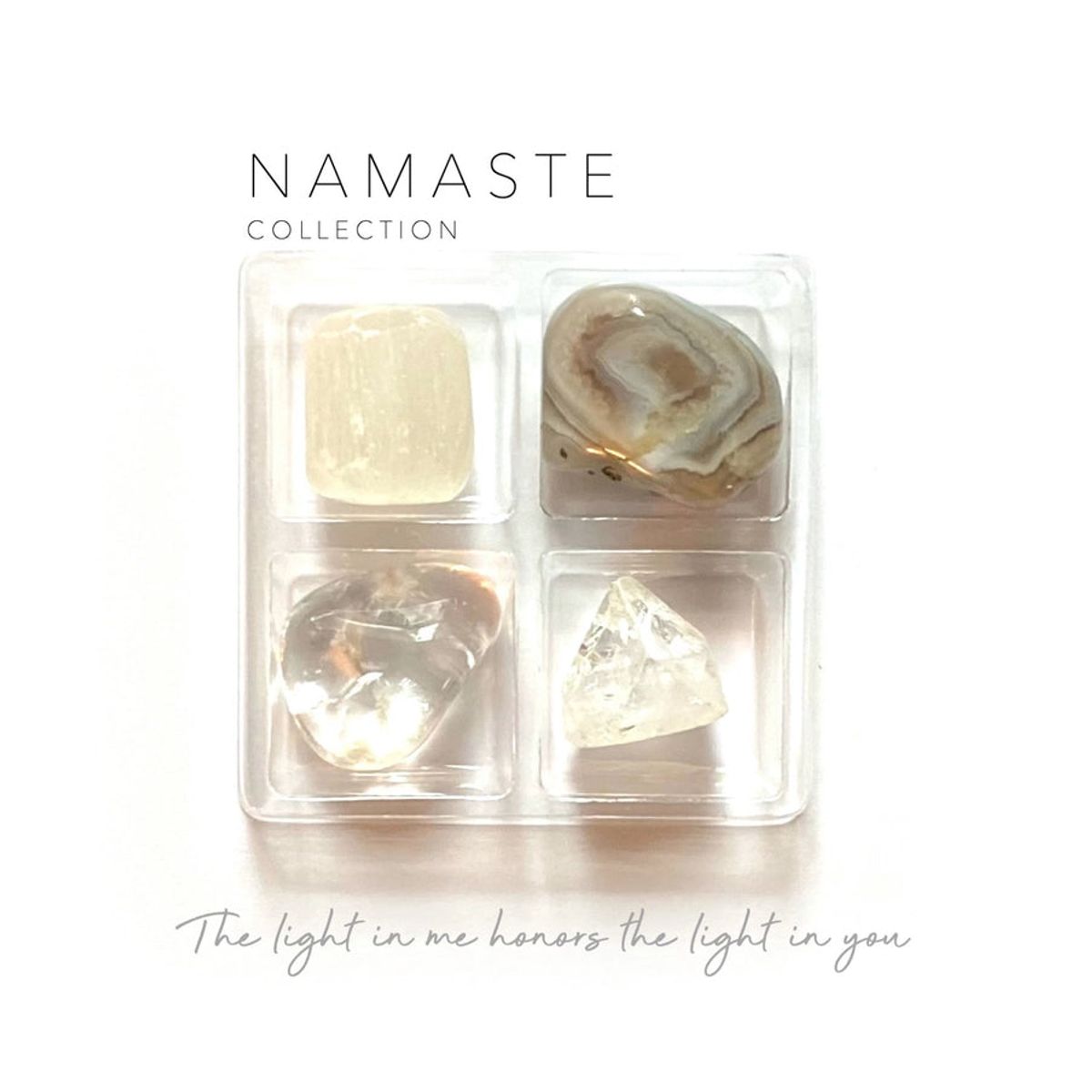 NAMASTE - KRYSTAL KIT - Gaveæske - CRYSTAL GRIDS - StudioBuus