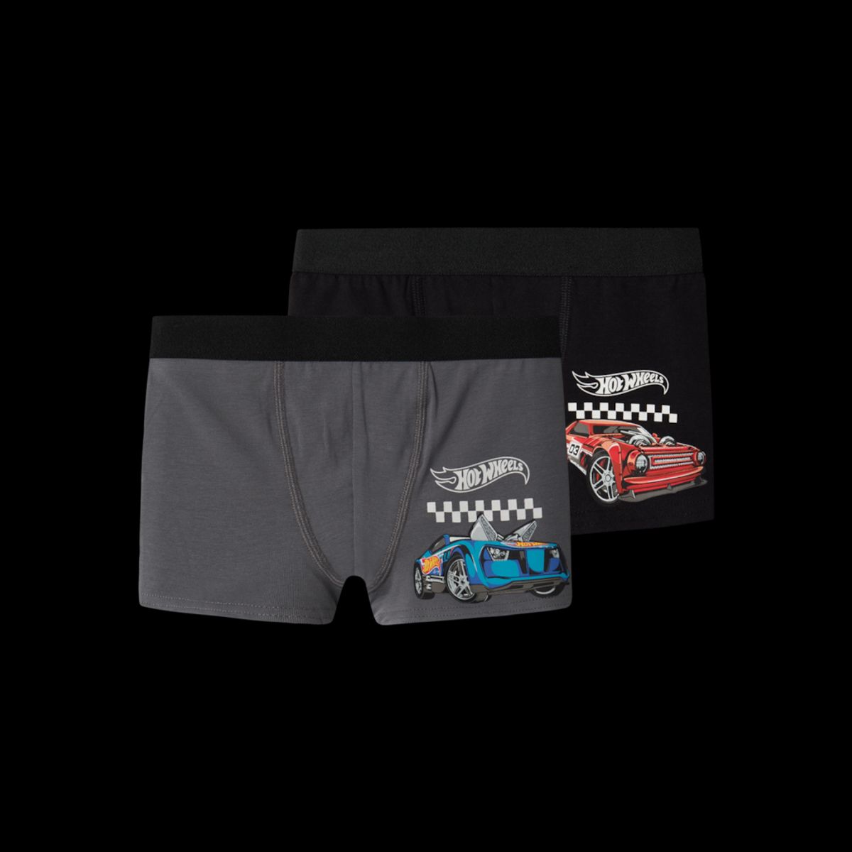 NAME IT 2-Pak Boxershorts Hotwheels Deep Lava Smoke