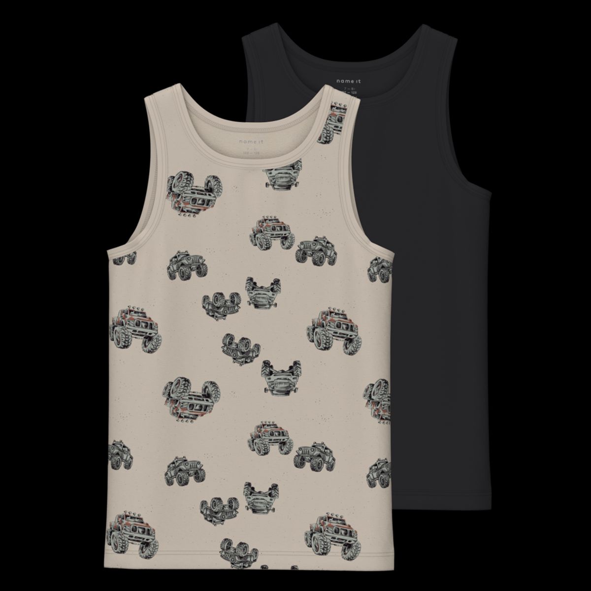 NAME IT 2-Pak Tanktops Monster Truck Peyote