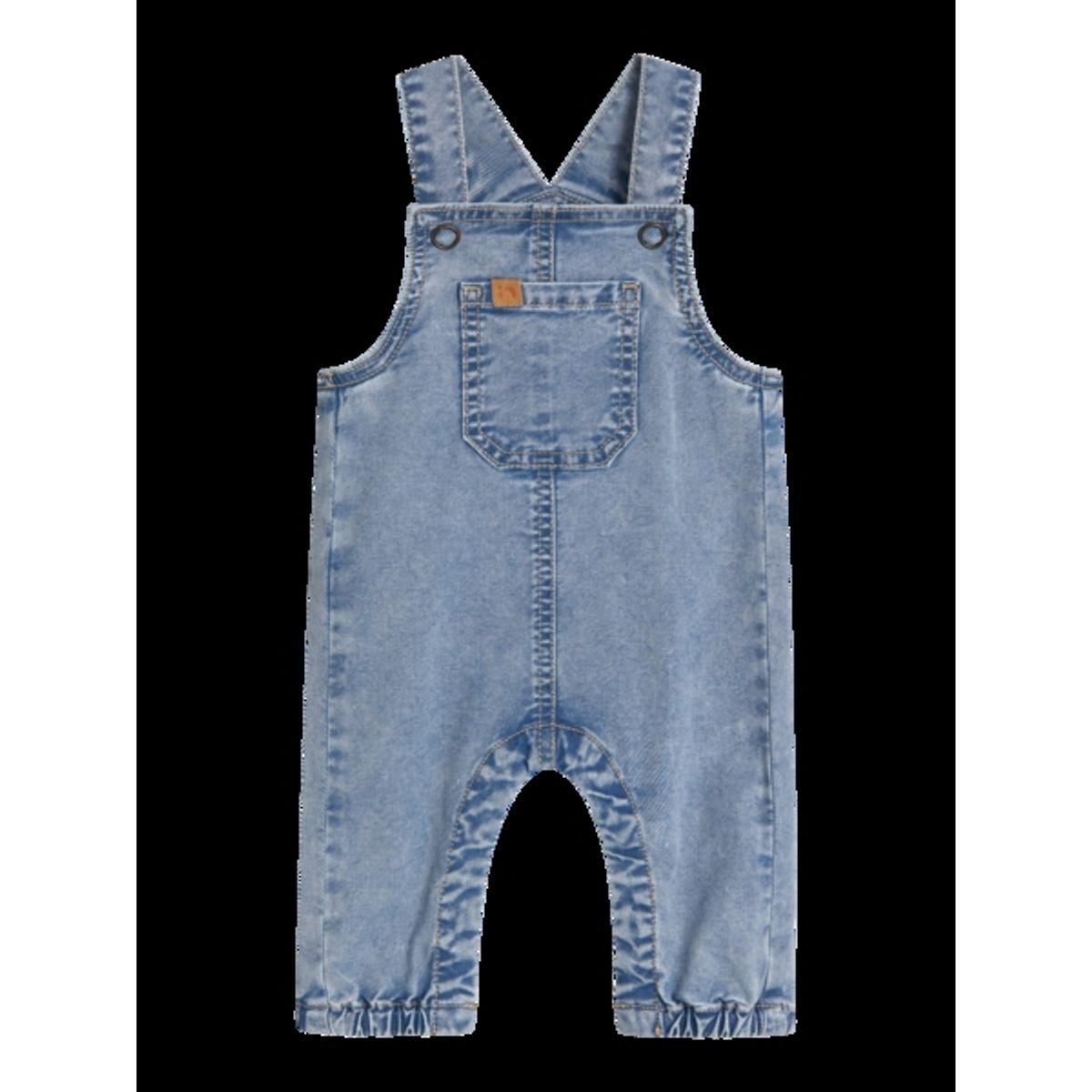 NAME IT Baggy Denim Overall Alvin Medium Blue Denim