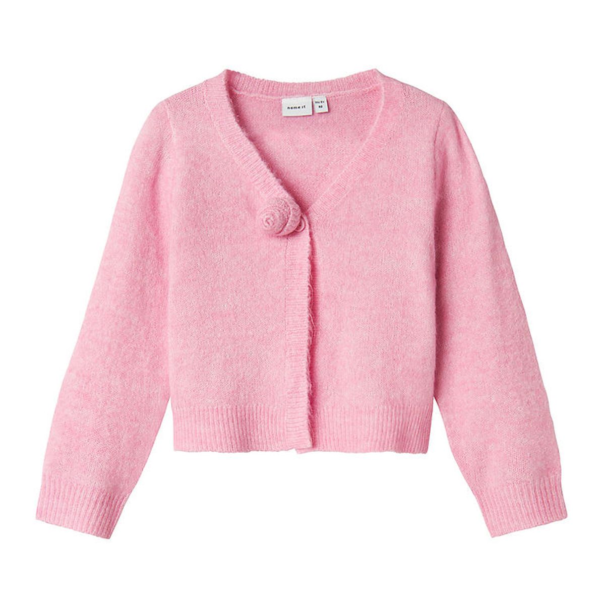 Name It Cardigan - Strik - NmfDarine Short - Pink Frosting