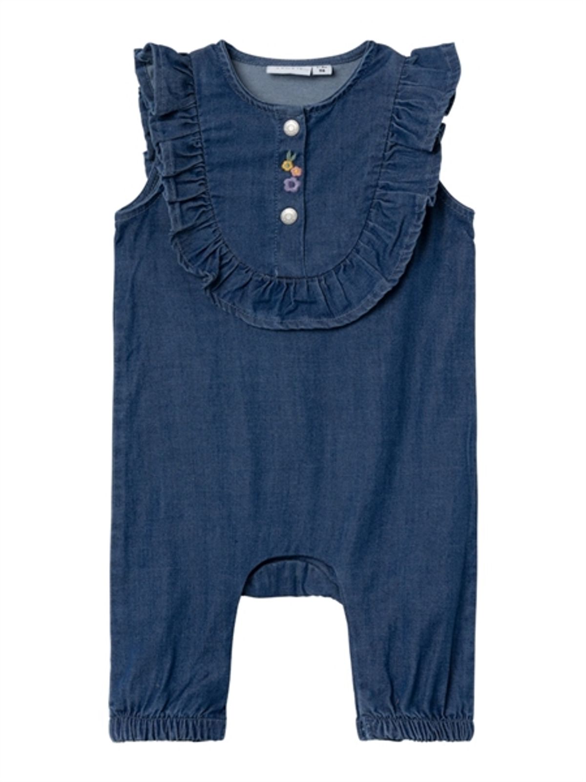 NAME IT Denim Overall Hanna Dark Blue Denim