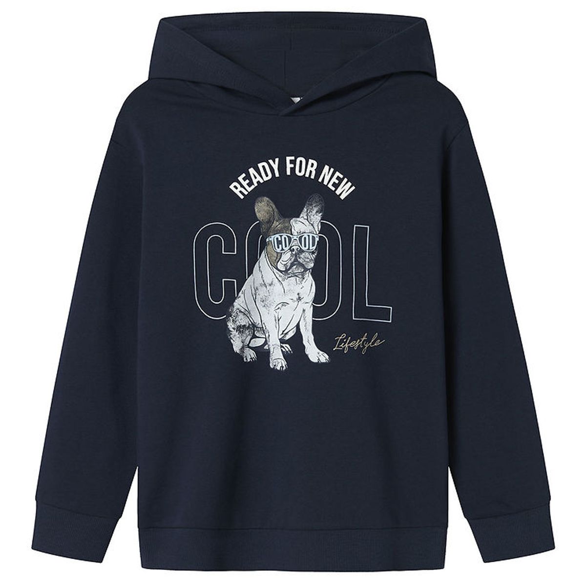 Name It Hættetrøje - NkmBedog - Navy Blazer m. Print