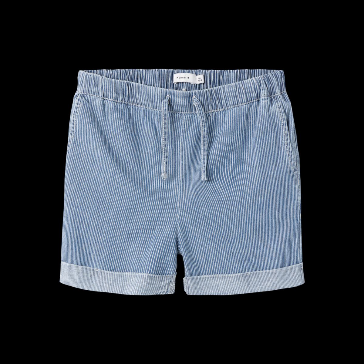 NAME IT Højtaljede Denim Shorts Bella Medium Blue Denim