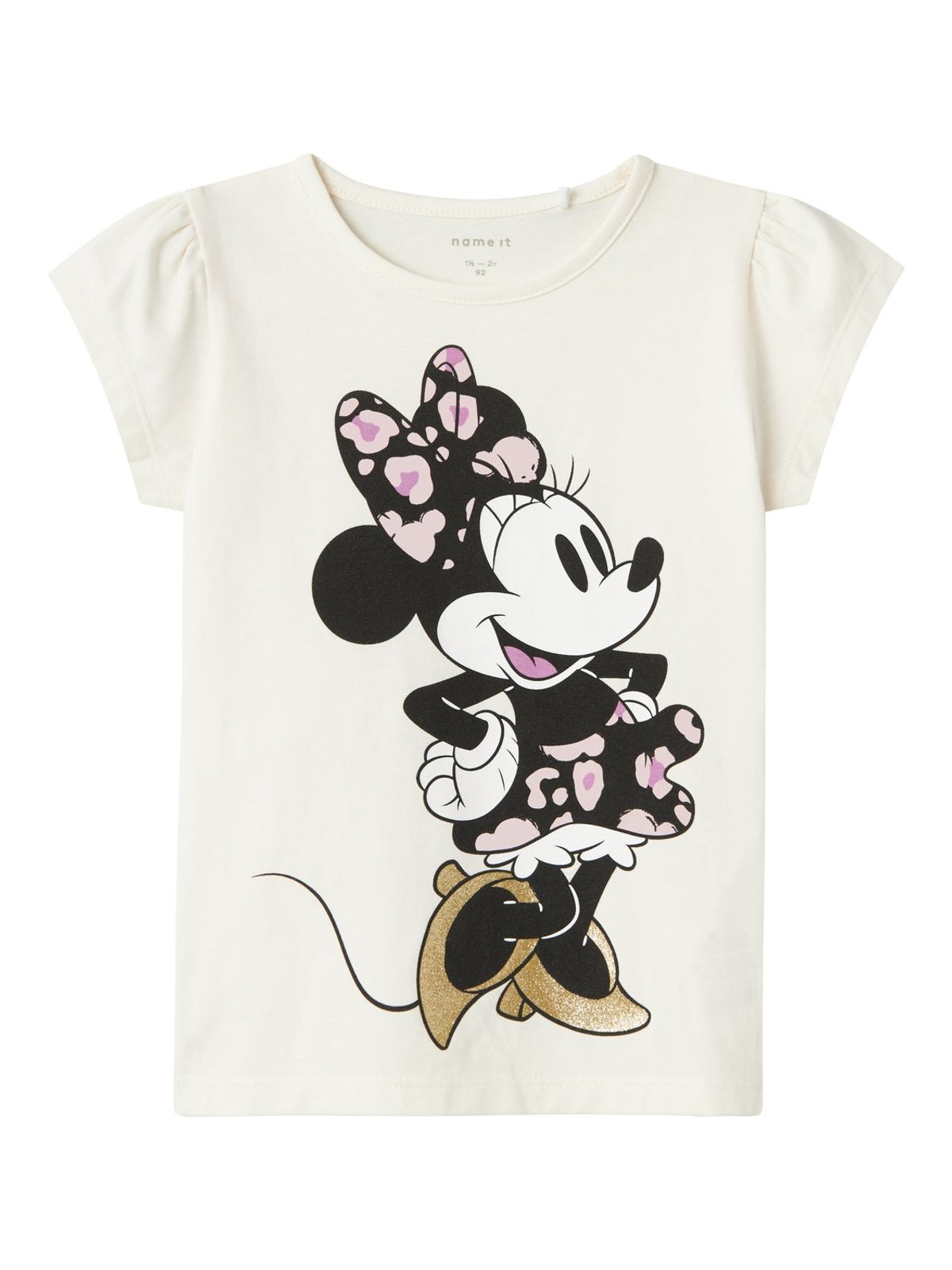 Name It Jibi Minni Mouse Bluse - Jet Stream - 86 cm