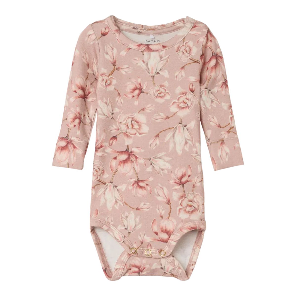 NAME IT Langærmet Body Nanina Adobe Rose