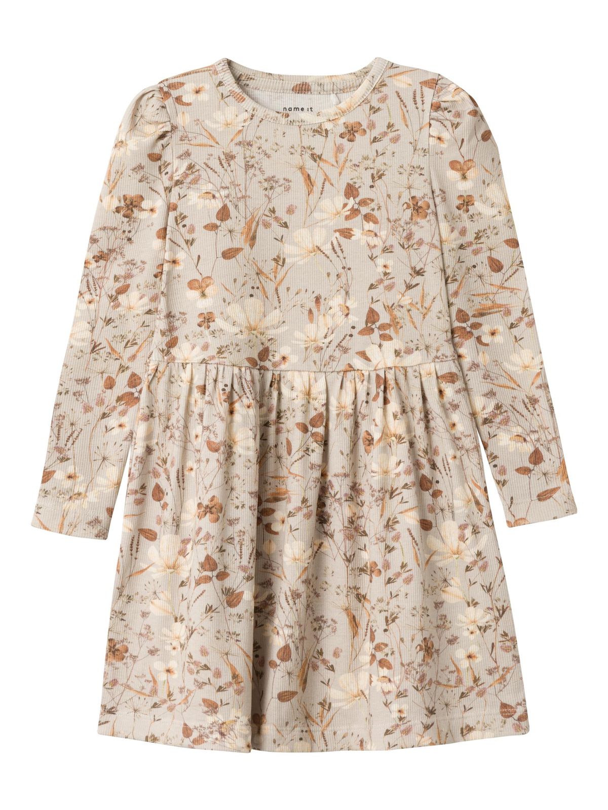 Name It Niara Dress - Oatmeal - 86 cm