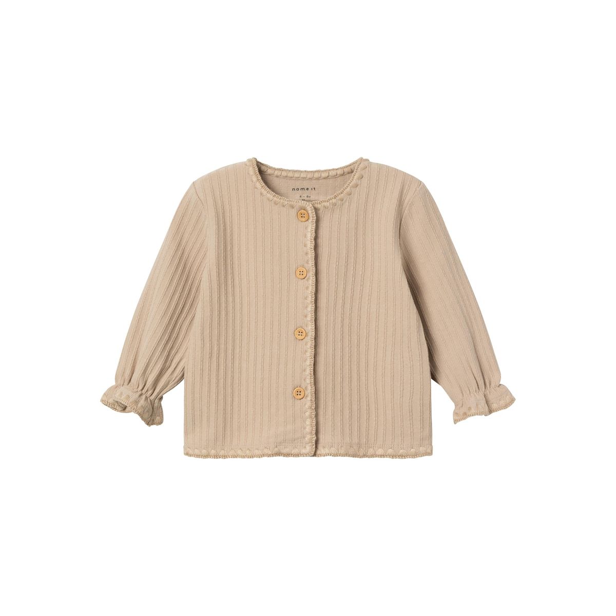 Name It Ofinne Cardigan - Oxford Tan - 56 cm