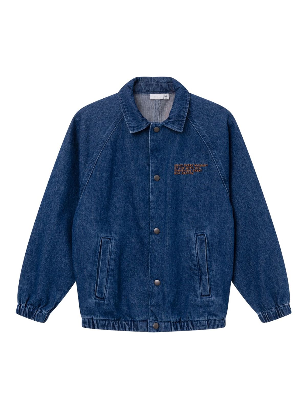 NAME IT Oversize Denim Overshirt Kasper Dark Blue