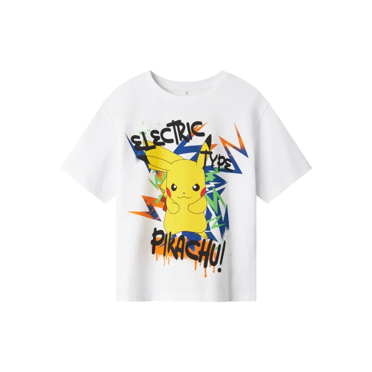 NAME IT Pokemon T-Shirt Ode Bright White