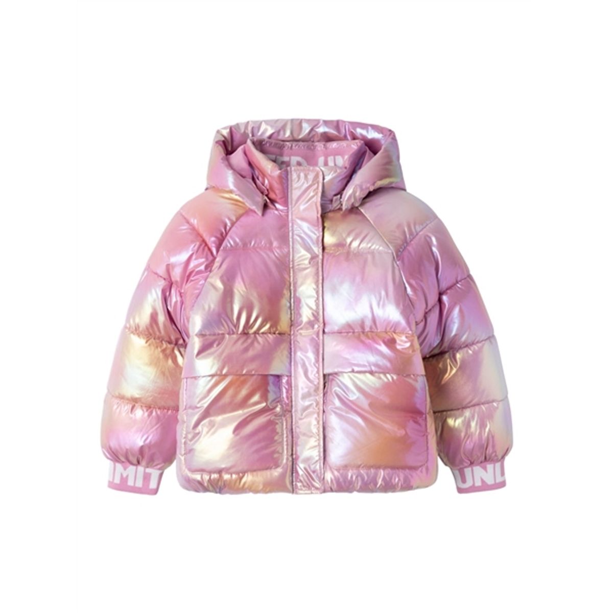 NAME IT Puffer Jakke Malan Moonlite Mauve