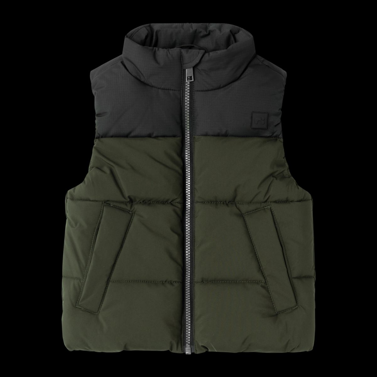 NAME IT Puffer Vest Morning Rosin