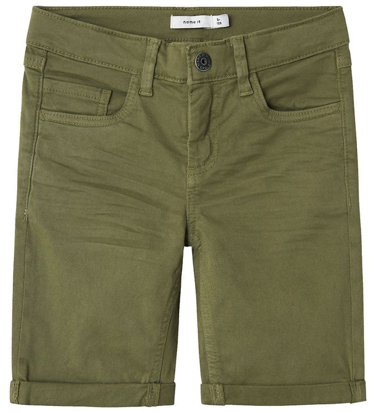 Name It Shorts - NkmSilas Isak - Deep Lichen Green