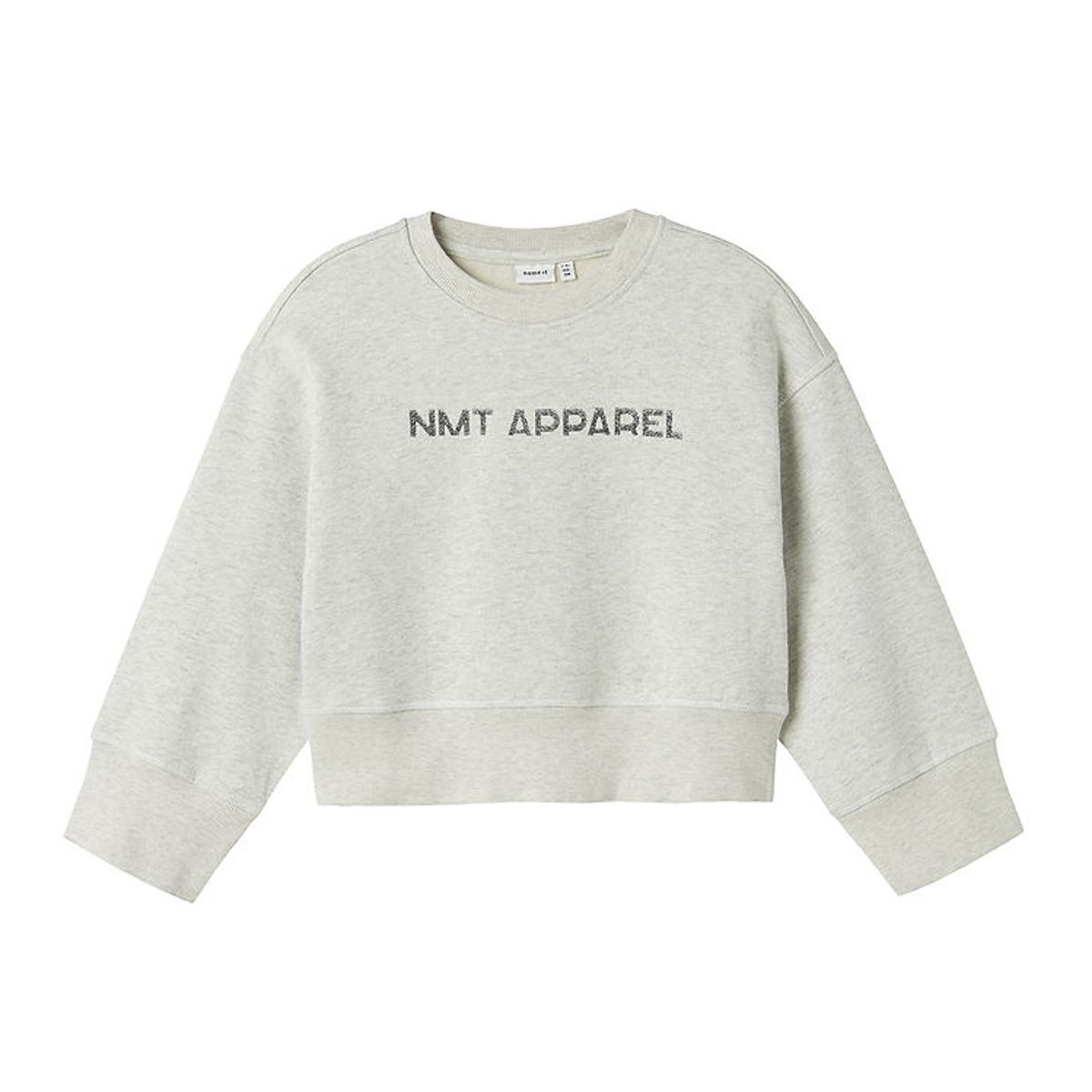 Name It Sweatshirt - NkfSija - Light Grey Melange