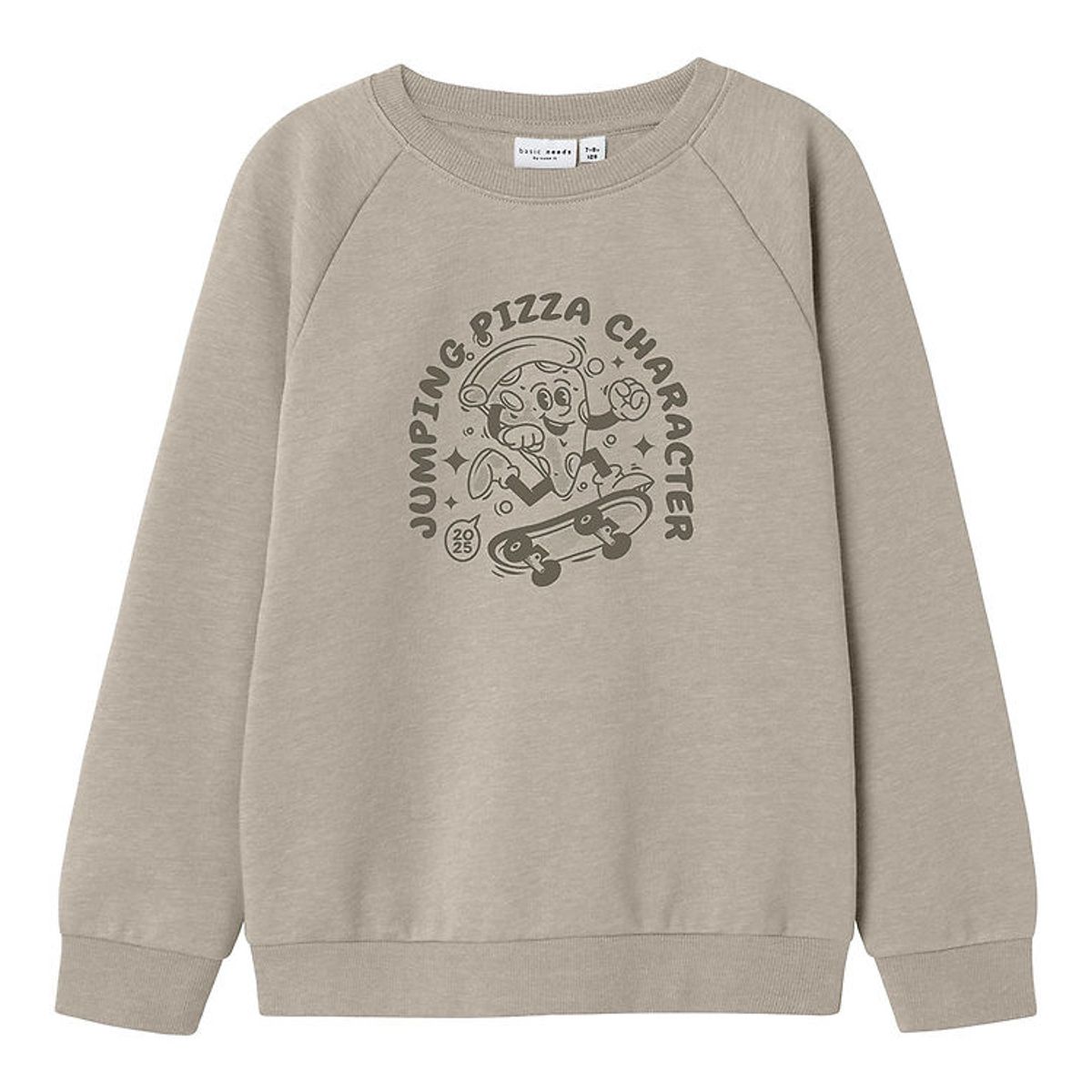 Name It Sweatshirt - NkmVion - Pure Cashmere/Pizza