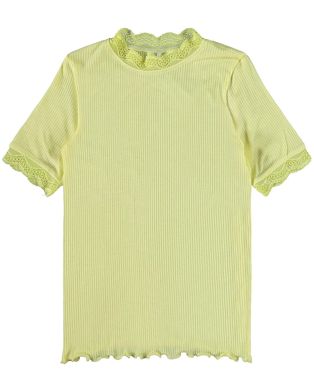 Name It t-shirt s/s, Funa, yellowpear - 116 - 6år