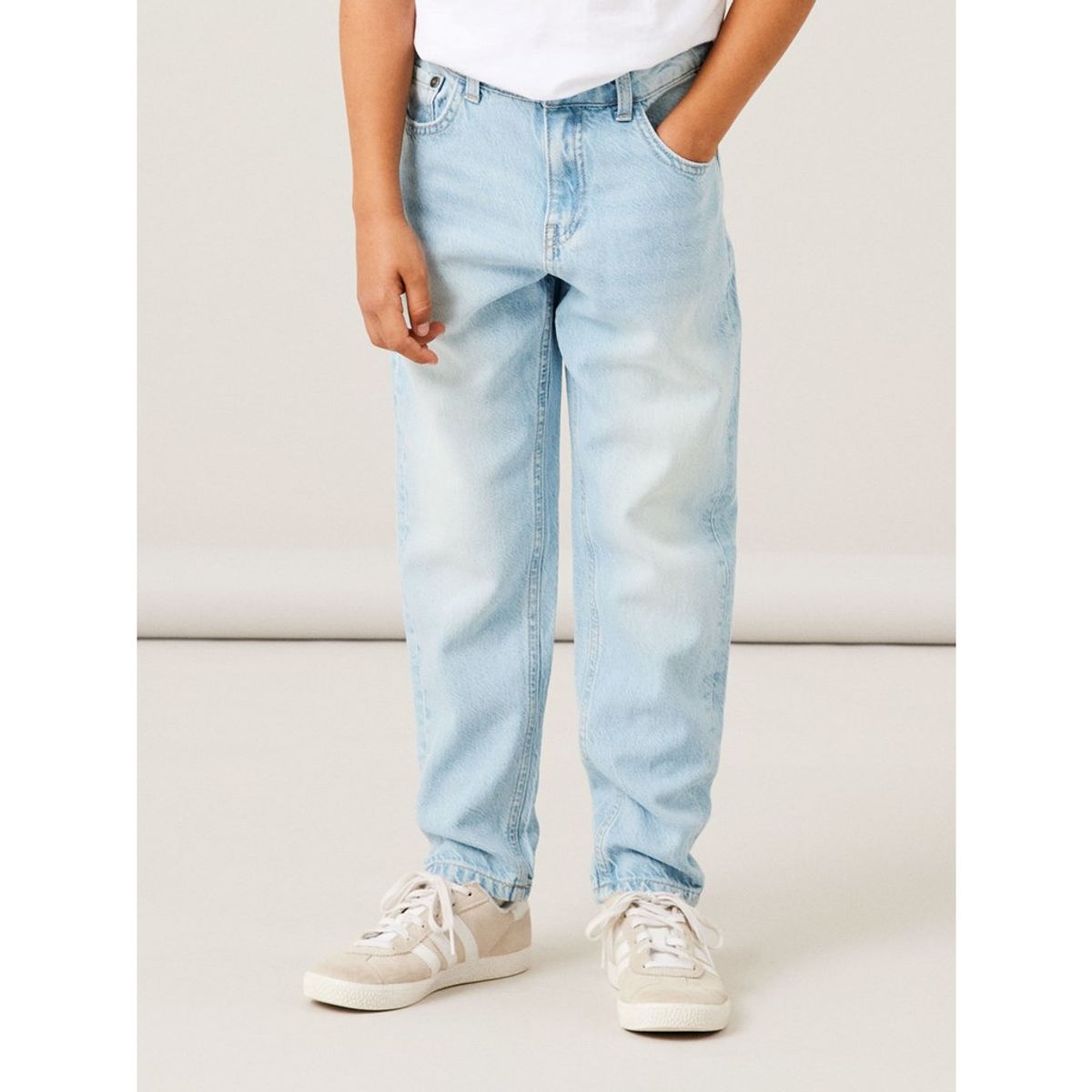 NAME IT Tapered Jeans Ben Light Blue Denim