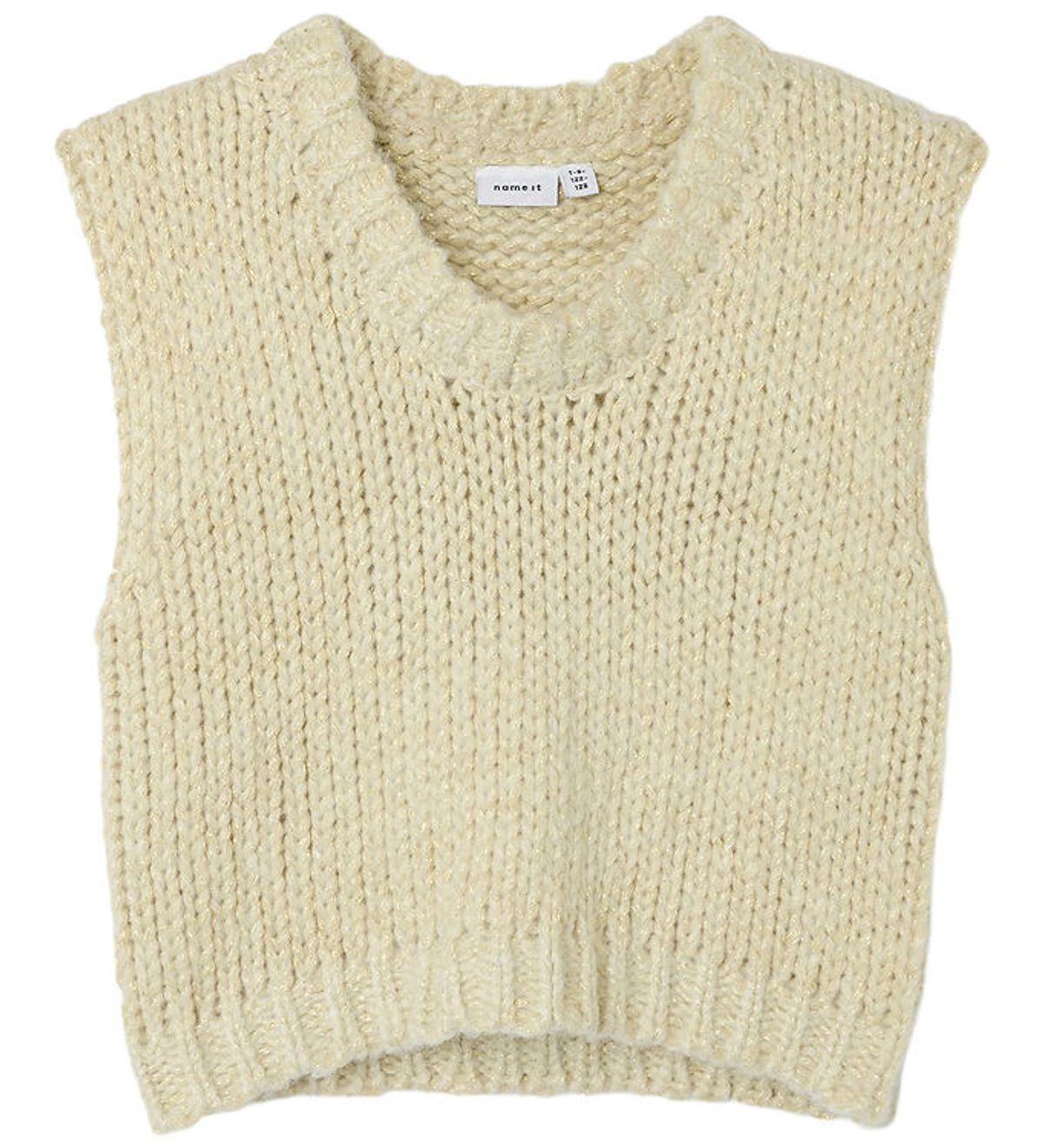 Name It Vest - Strik - NkfRompas - Summer Sand