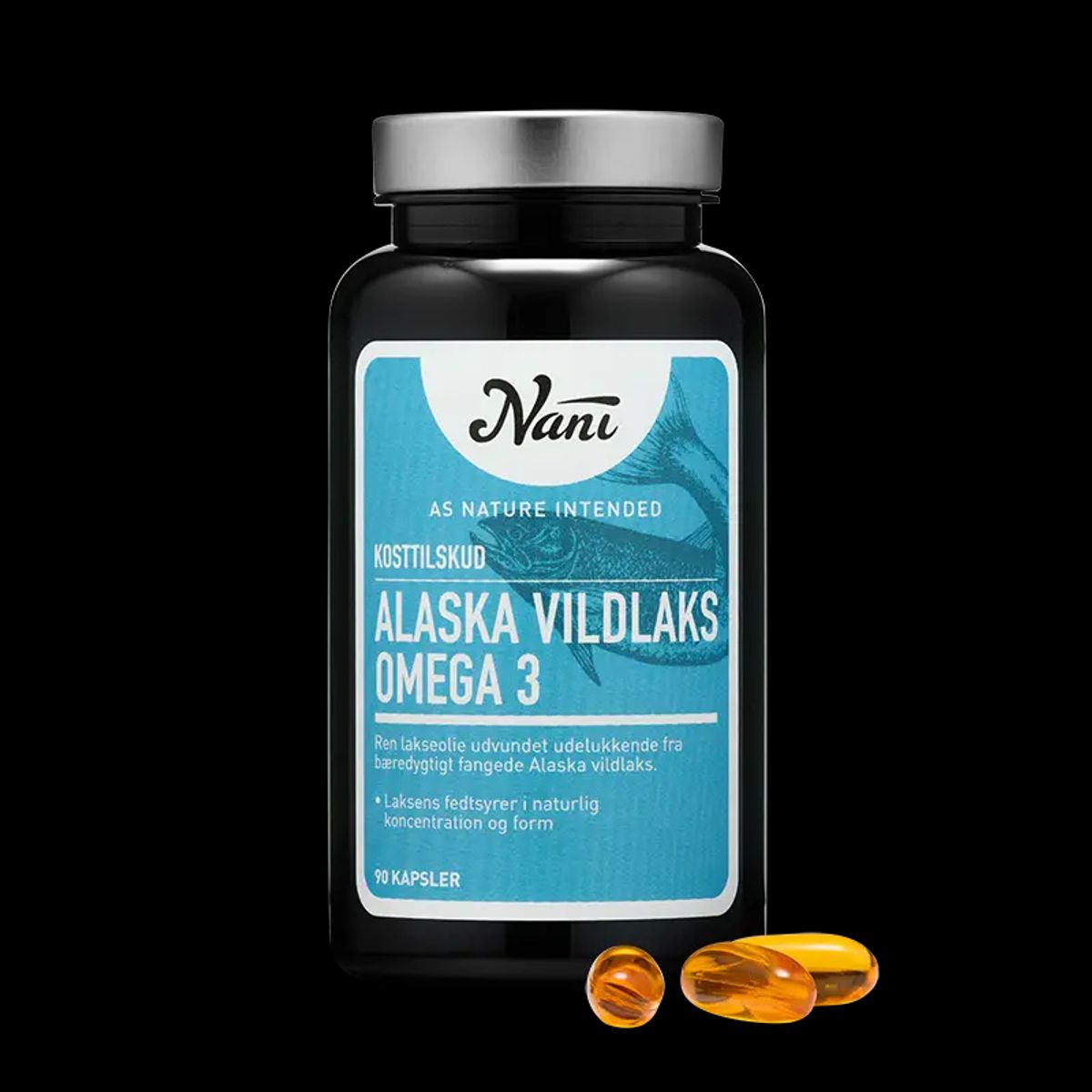 Nani - Alaska Vildlaks Omega 390 Kapsler