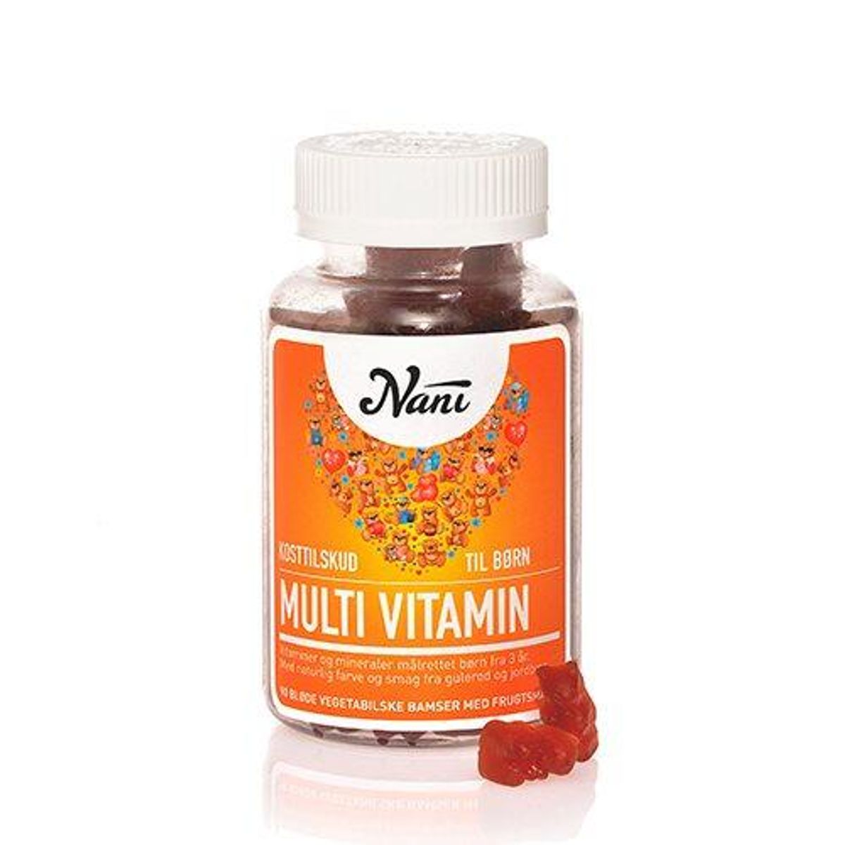 Nani food state Multivitamin til børn - 90 stk.