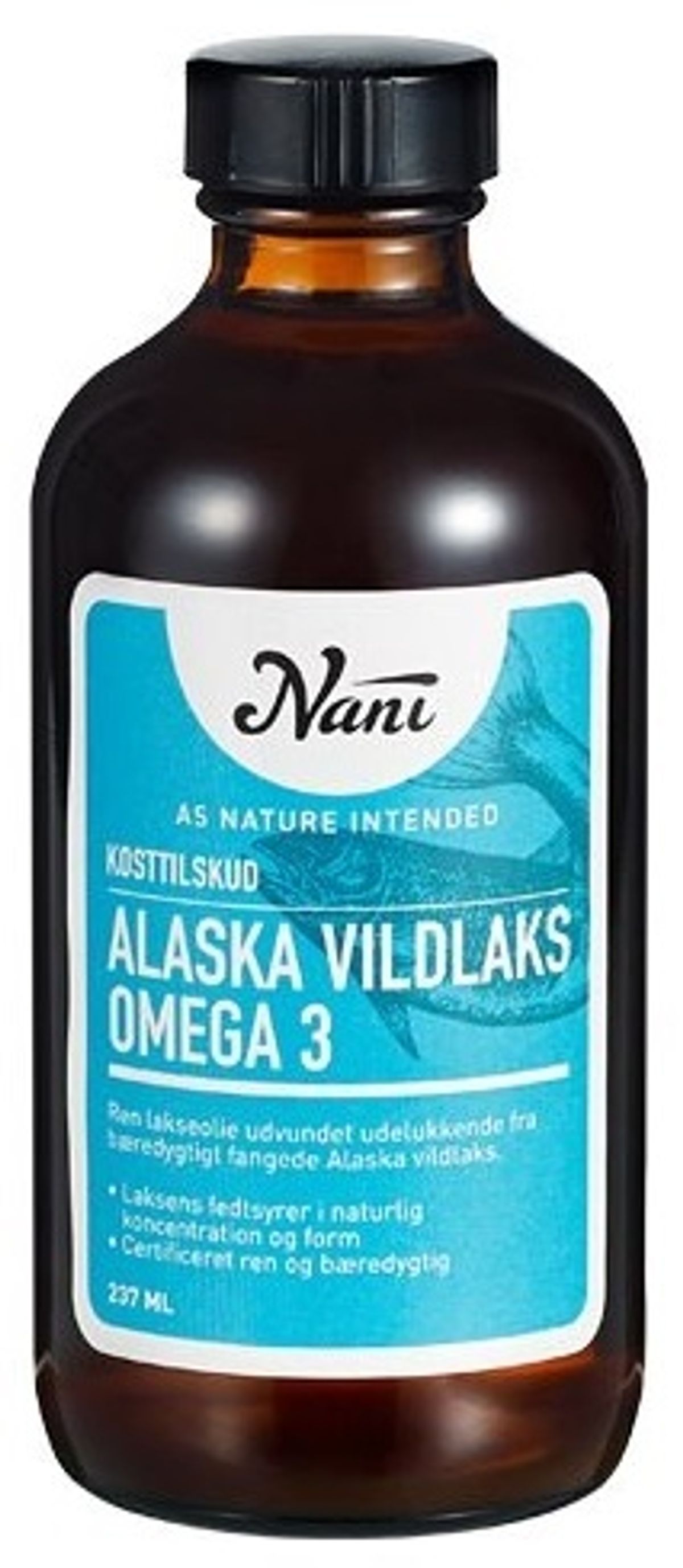 Nani Omega 3 alaska vildlaks 237 ml.