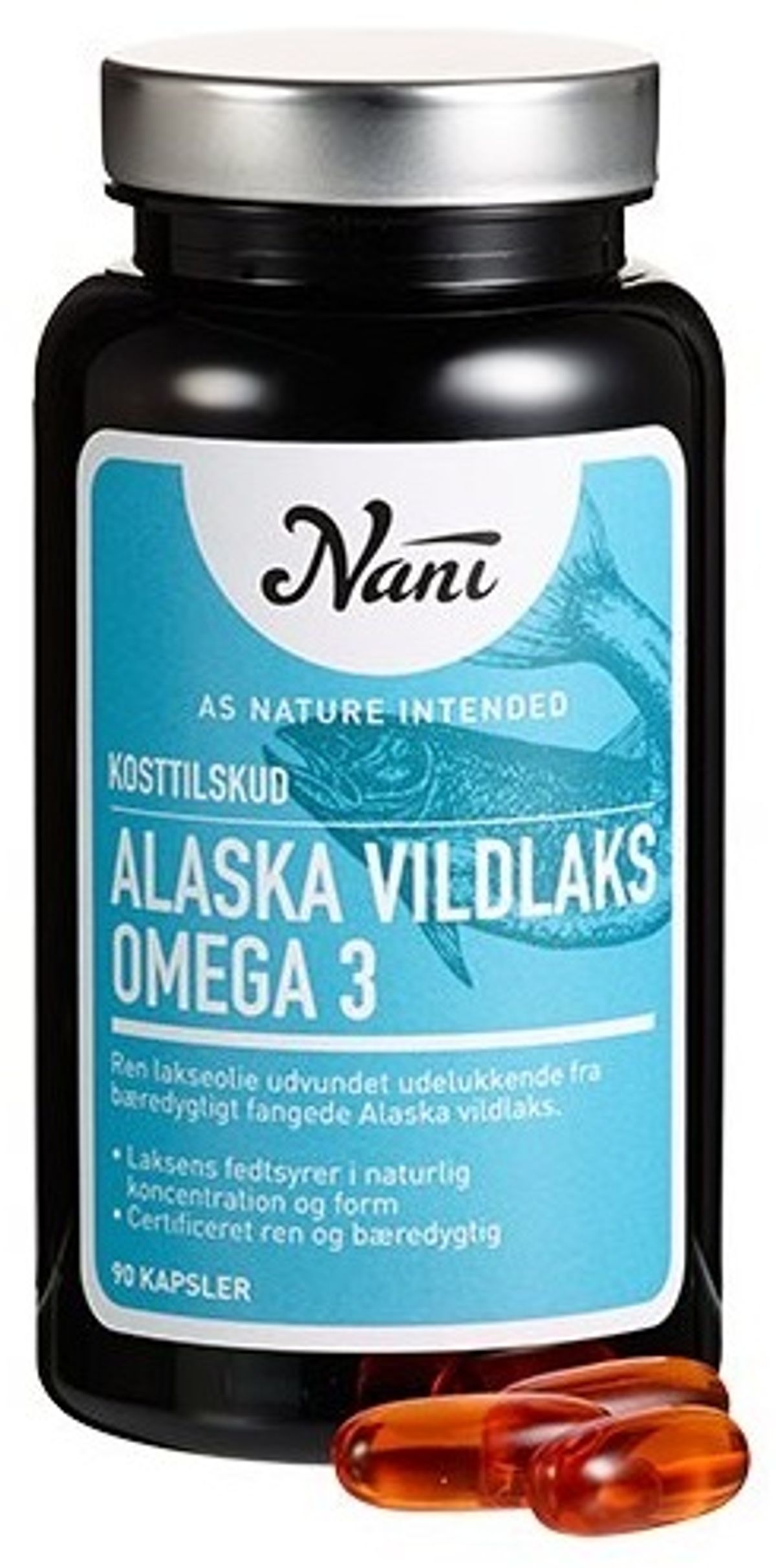 Nani Omega 3 alaska vildlaks 90 kap.