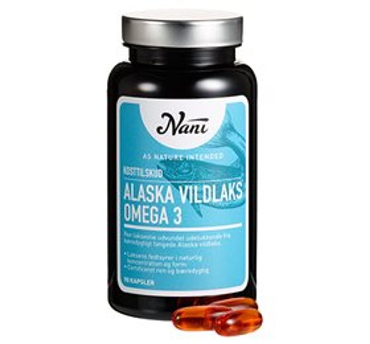 Nani Omega 3 alaska vildlaks &bull; 90 kap.