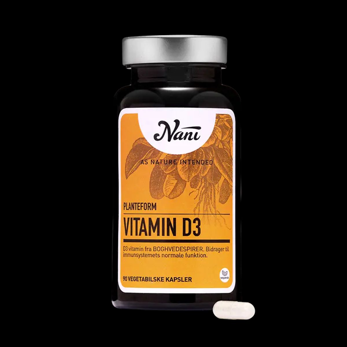 Nani - Vitamin D3 På Planteform