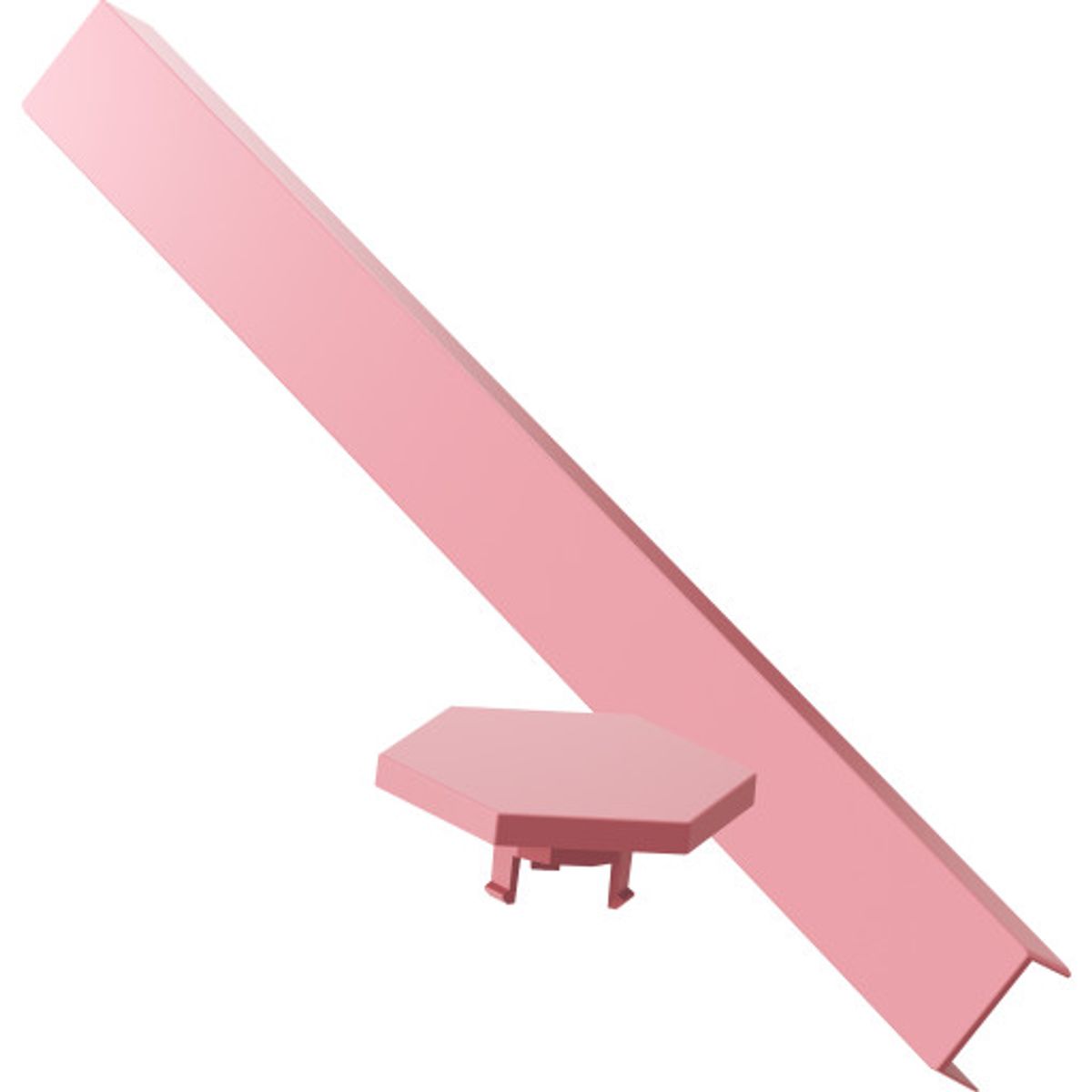 Nanoleaf Lines panelcover, pink