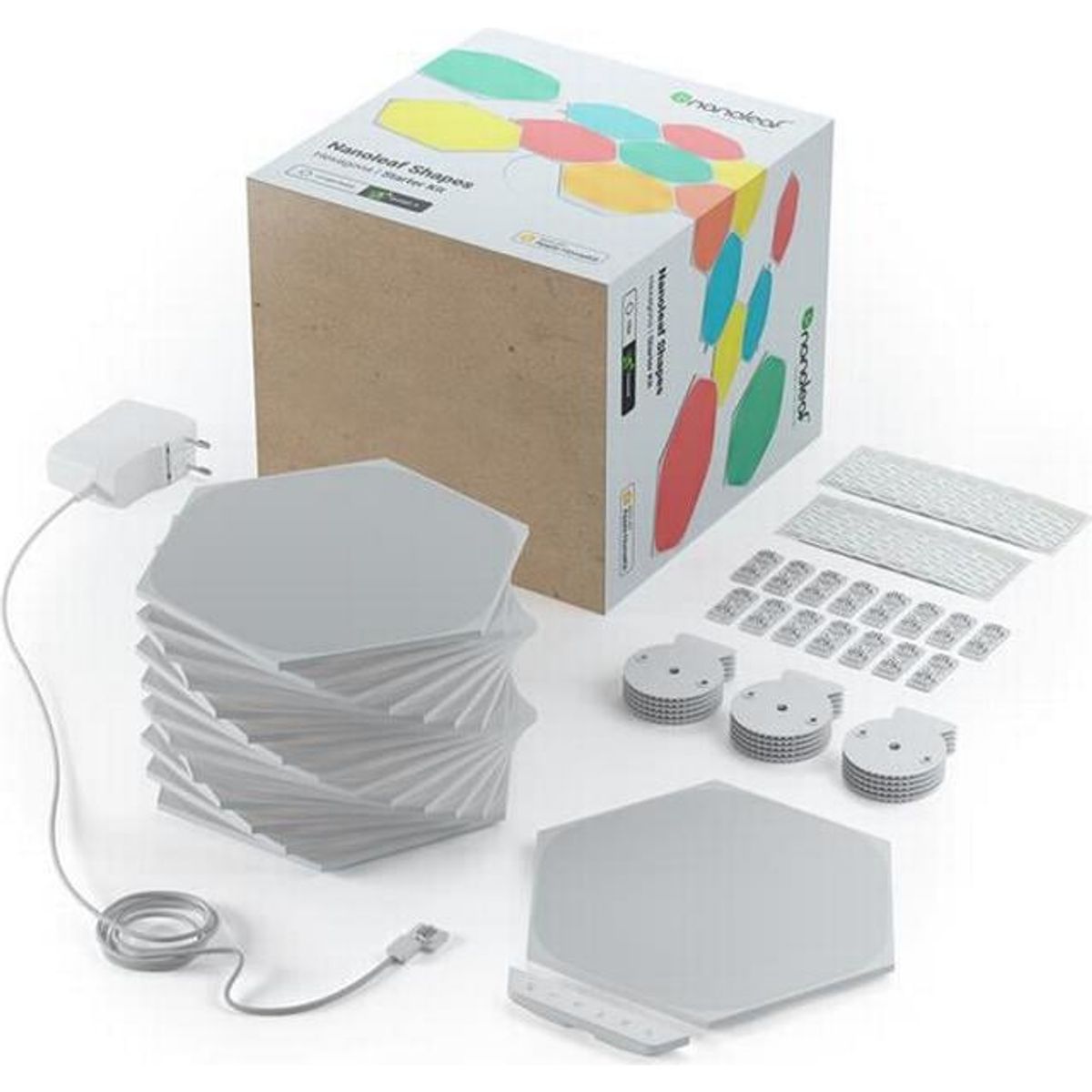 Nanoleaf - Shapes - Hexagons Starter Kit - 15 Panels