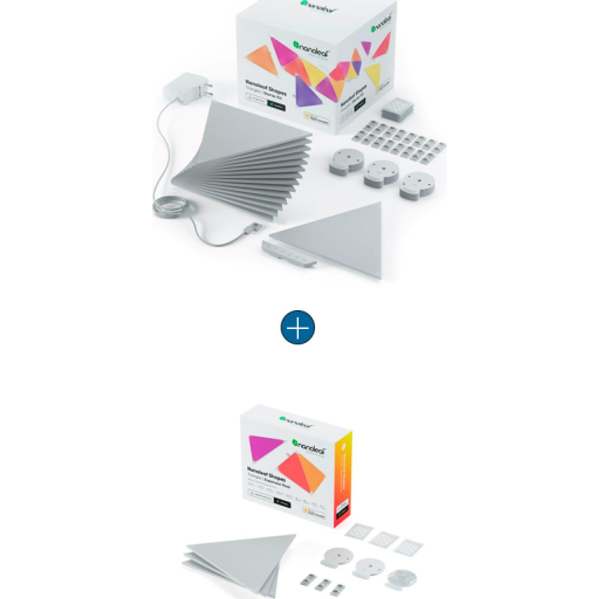 Nanoleaf Shapes Triangles, 15+3 paneler