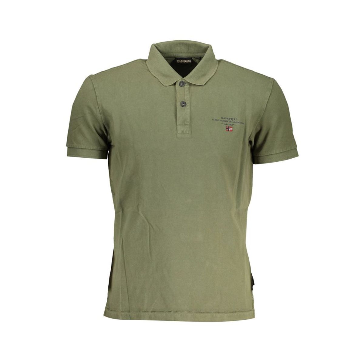 Napapijri Grøn Bomuld Polo Shirt