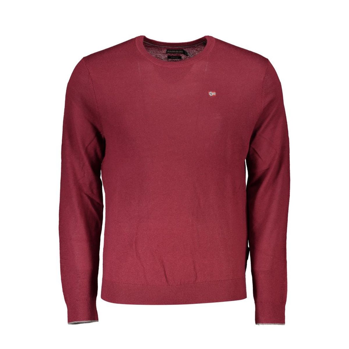 Napapijri Red Fabric Men Sweater