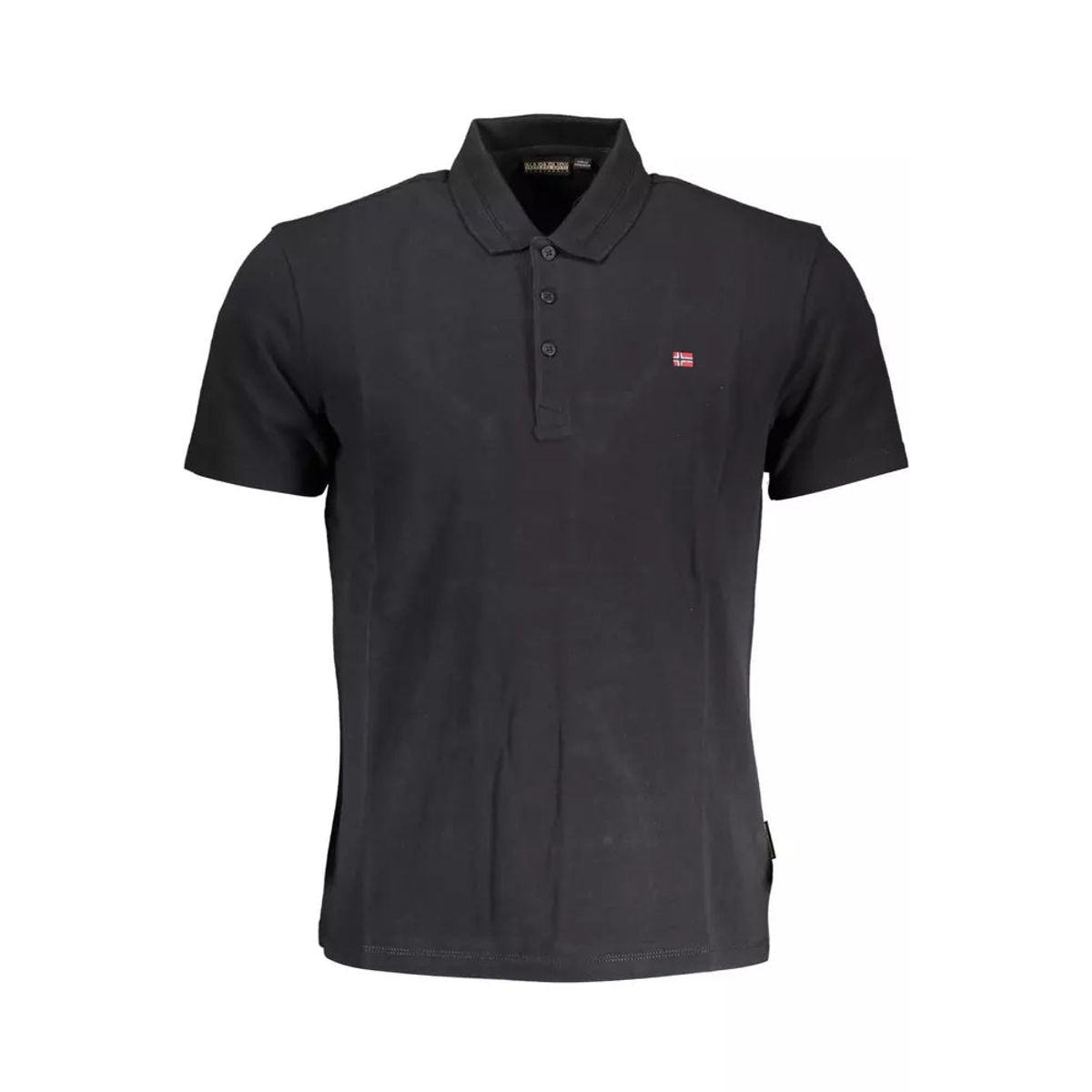 Napapijri Sleek Short-Sleeved Cotton Polo Shirt