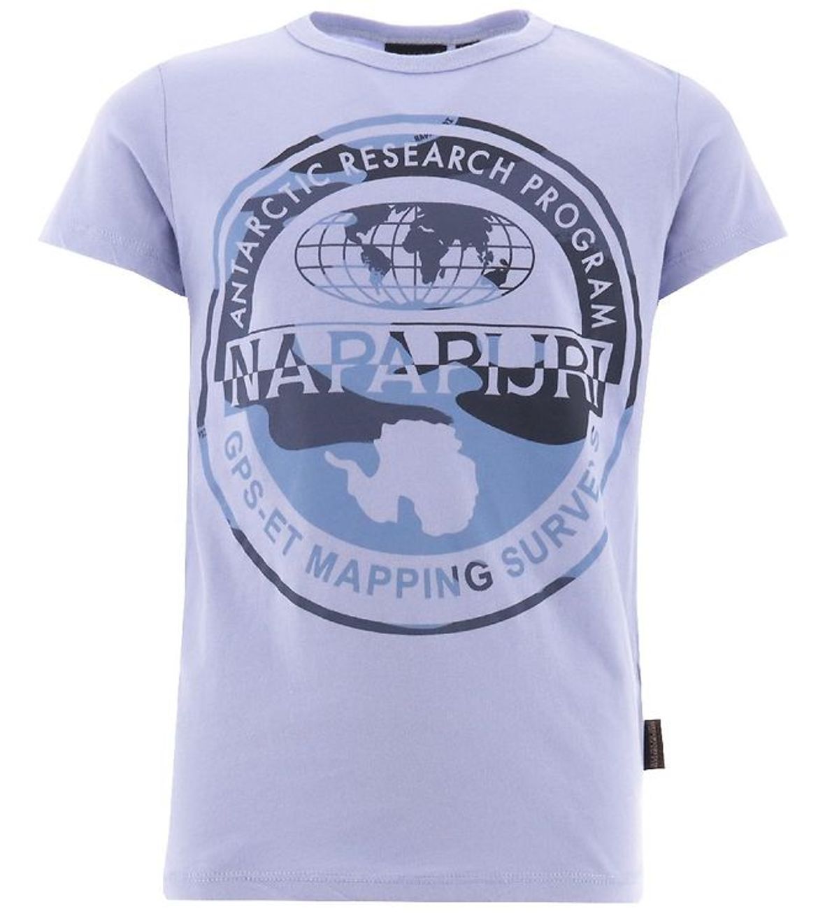 Napapijri T-shirt - Lavender m. Print