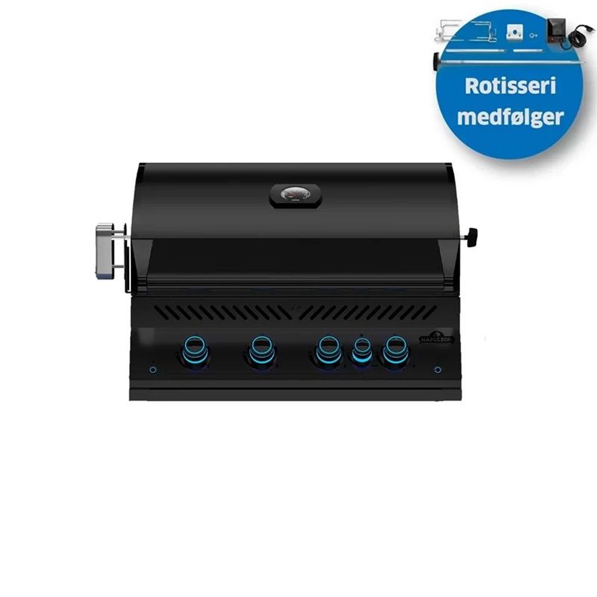 Napoleon Built in 700 Series 32" Matsort inkl. Rotisseri - Gasgrill - BIG32RBPMK-1