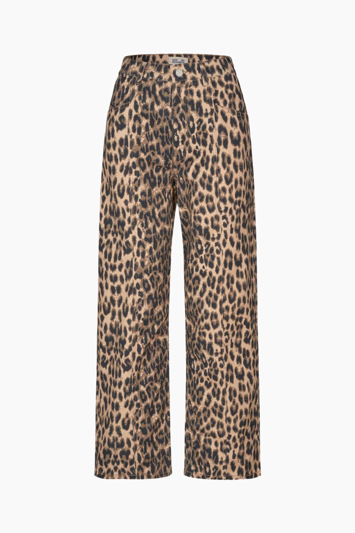 Nara Jeans - Brown Baum Leopard - Baum und Pferdgarten - Leopard M