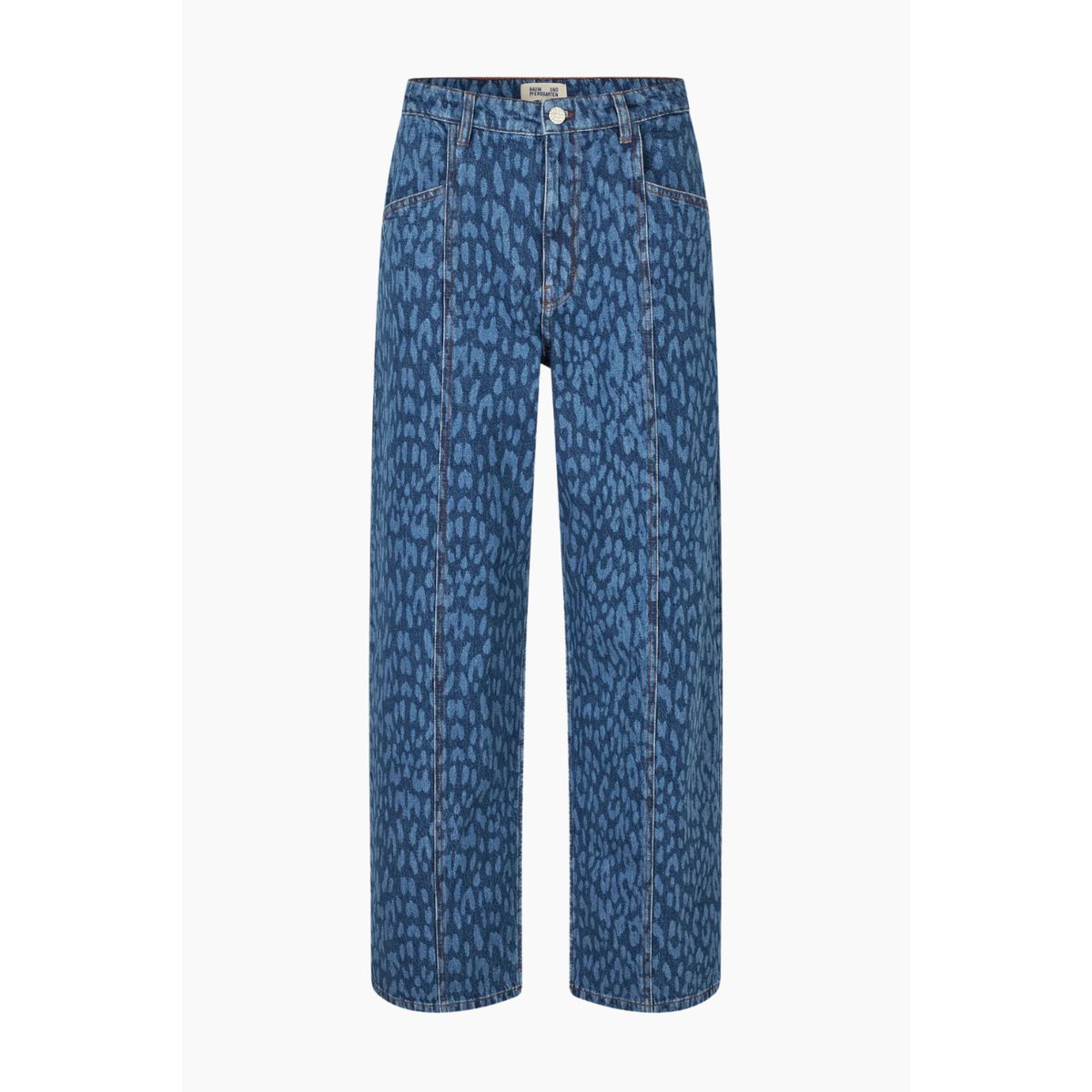 Nara Jeans - Leopard Vintage Blue - Baum und Pferdgarten - Blå XS