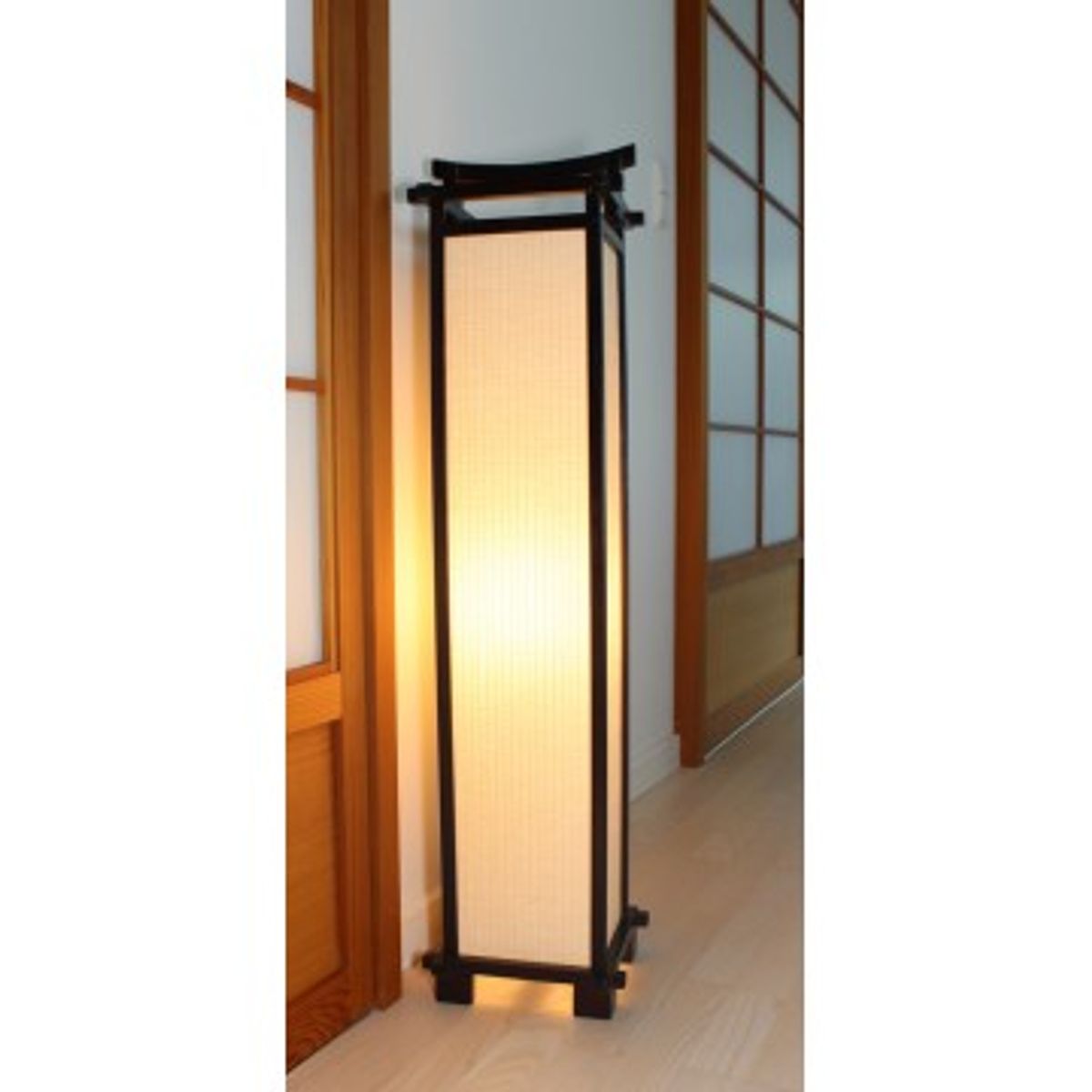 Nara walnut bam - japansk lampe 90 cm - Japanske Lamper - GodKarmaShop