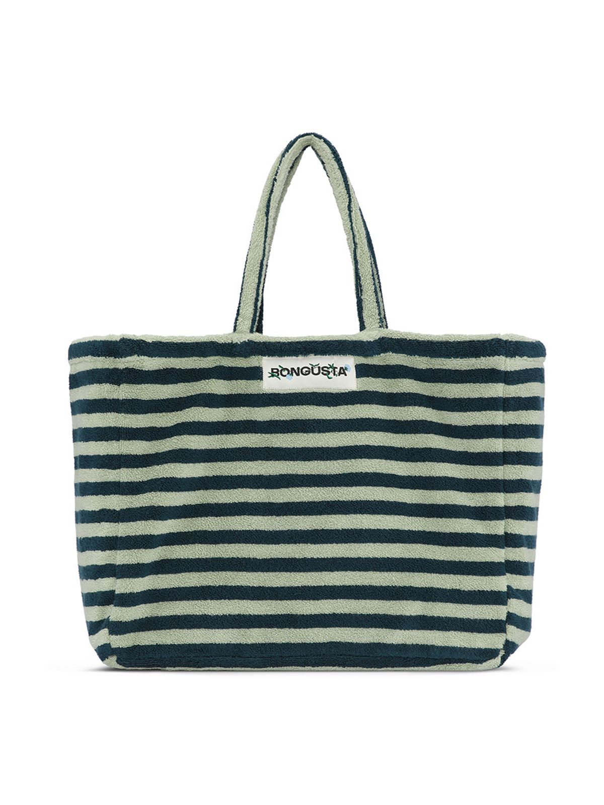 Naram Weekend bag - Sea foam & Deep teal fra Bongusta