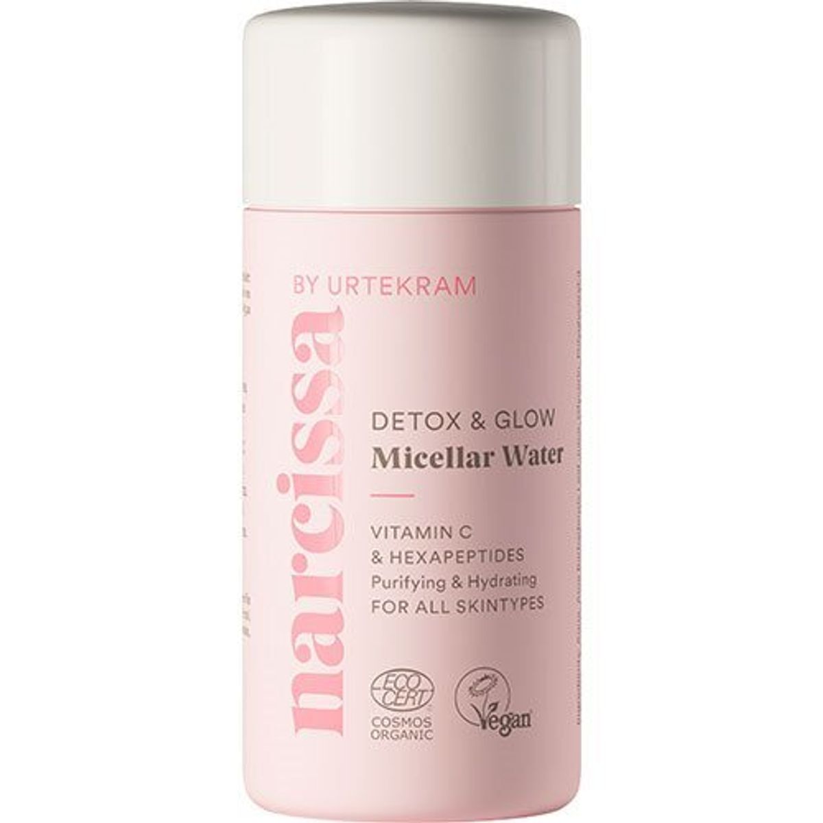 Narcissa By Urtekram Detox & Glow Micellar Water, 150ml