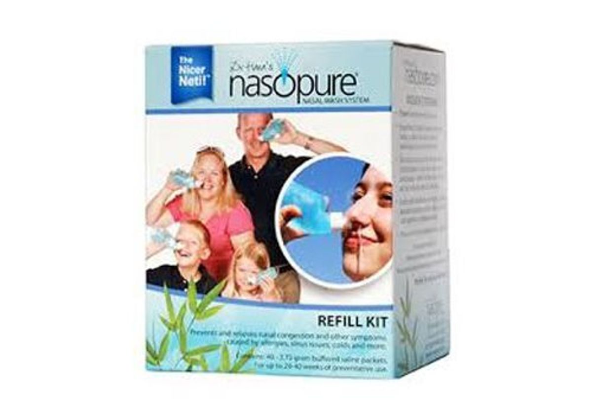 Nasopure Næse skyllesystem refill kit, 150g