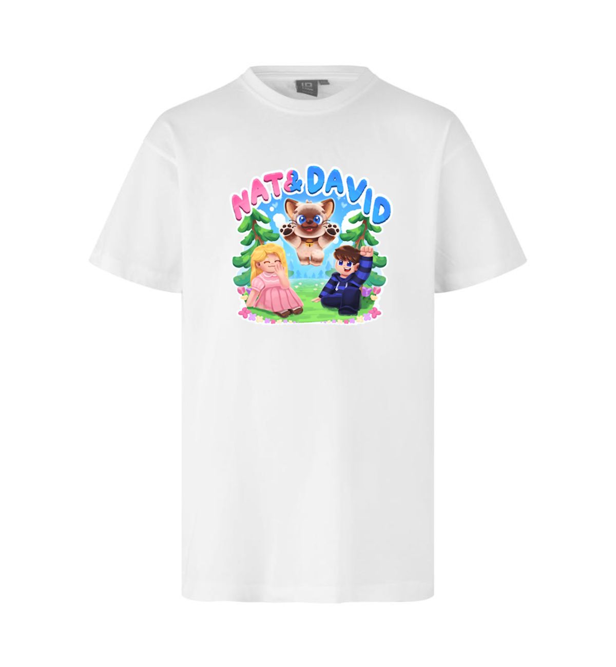 Nat&David Olaf Tee - Hvid | Small