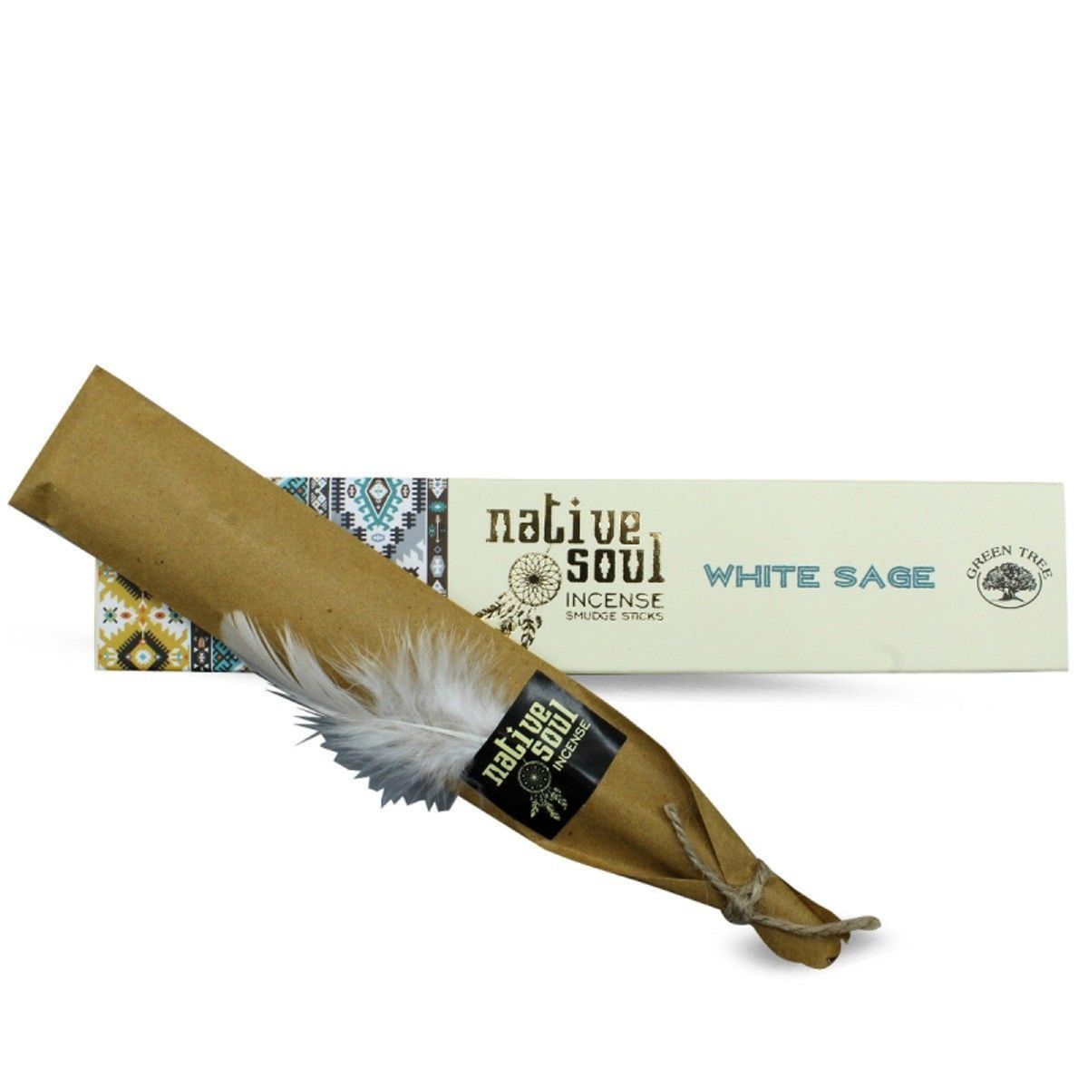 Native Soul White Sage røgelse