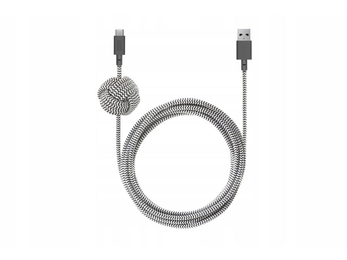 Native Union Cale Usb-c 3m. Terrazzo Zebra