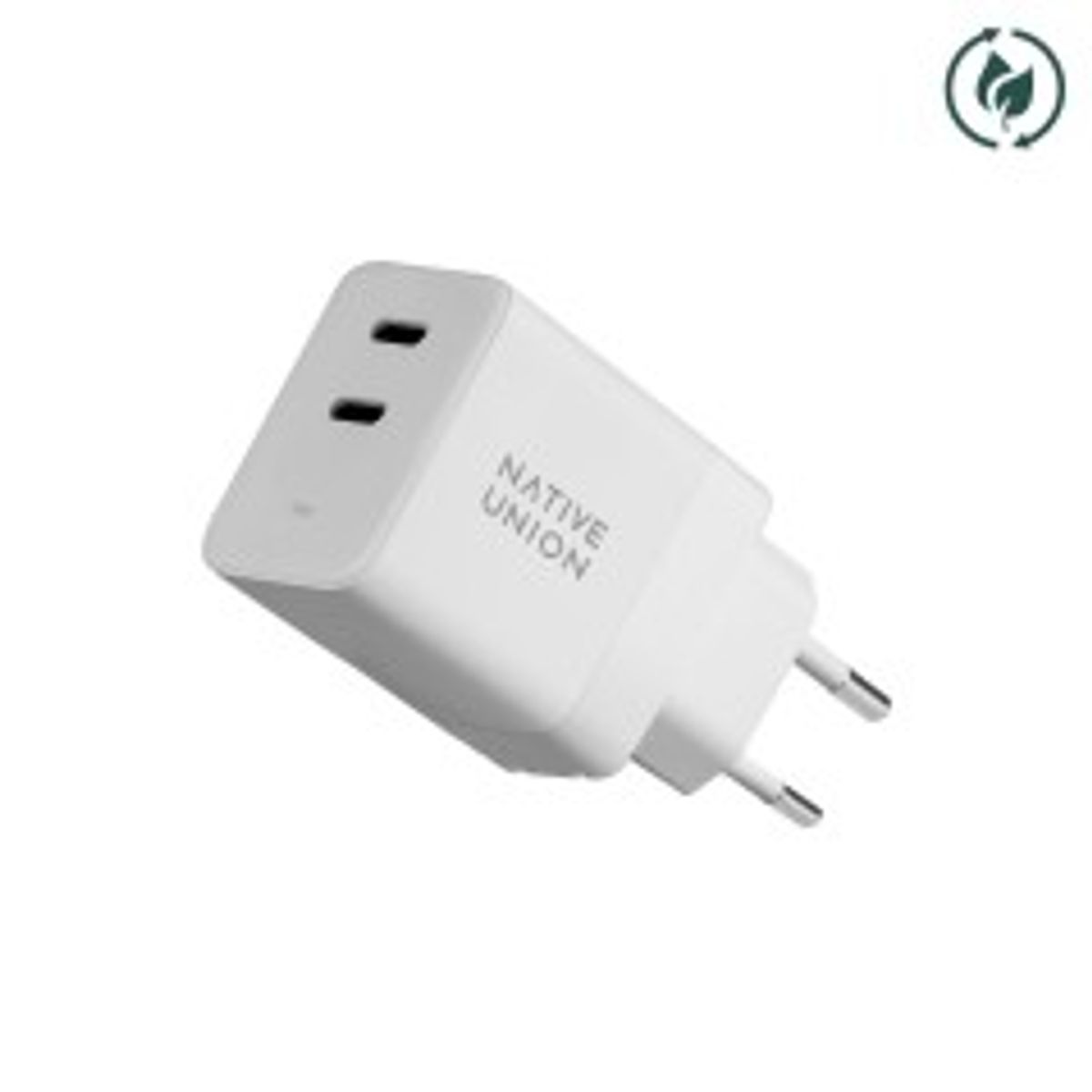 Native Union Fast Gan Charger 35W. White.