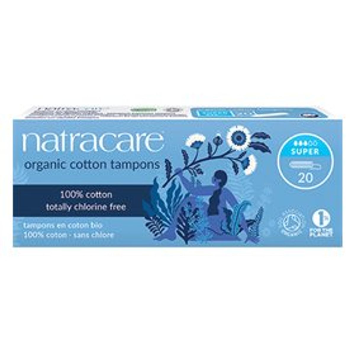 Natracare tampon 20 stk SUPER