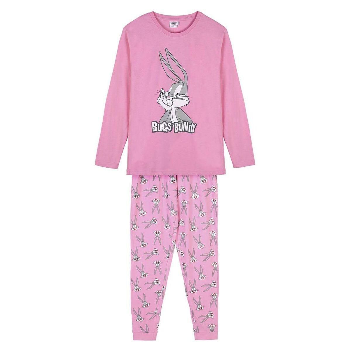 Nattøj Looney Tunes Pink L